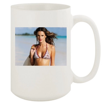 Alessandra Ambrosio 15oz White Mug