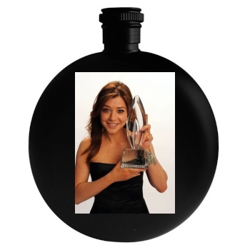 Alyson Hannigan Round Flask