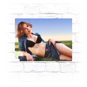 Alyson Hannigan Metal Wall Art