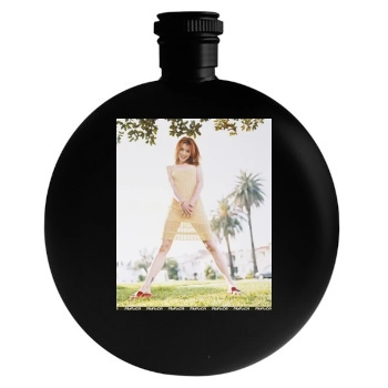 Alyson Hannigan Round Flask