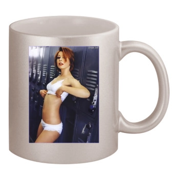 Alyson Hannigan 11oz Metallic Silver Mug