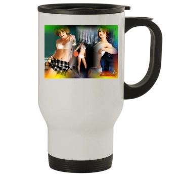 Alyson Hannigan Stainless Steel Travel Mug