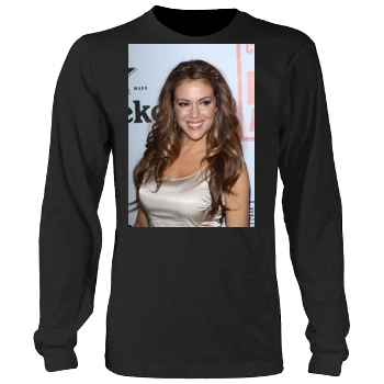 Alyssa Milano Men's Heavy Long Sleeve TShirt