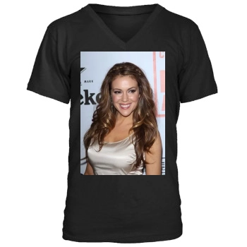 Alyssa Milano Men's V-Neck T-Shirt