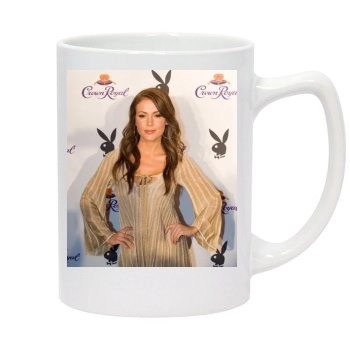 Alyssa Milano 14oz White Statesman Mug