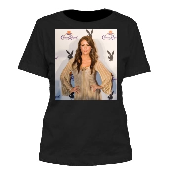 Alyssa Milano Women's Cut T-Shirt