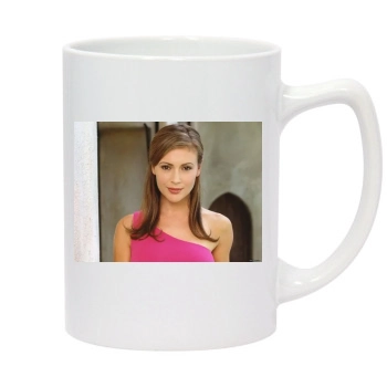 Alyssa Milano 14oz White Statesman Mug