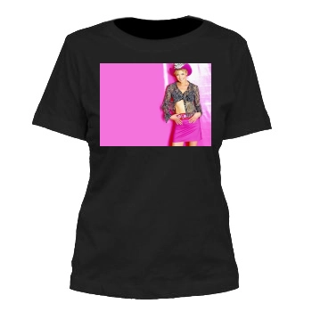 Amanda Tapping Women's Cut T-Shirt