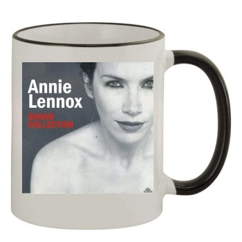 Annie Lennox 11oz Colored Rim & Handle Mug