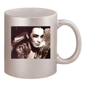 Annie Lennox 11oz Metallic Silver Mug