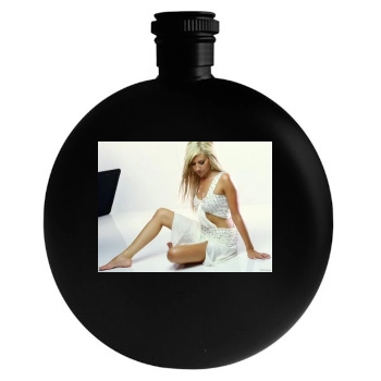 Ashley Tisdale Round Flask