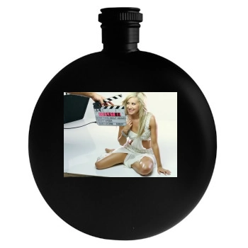 Ashley Tisdale Round Flask