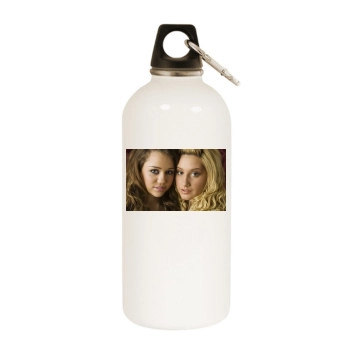 Ashley Tisdale White Water Bottle With Carabiner