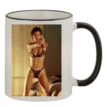 Halle Berry 11oz Colored Rim & Handle Mug