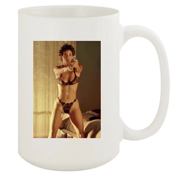 Halle Berry 15oz White Mug