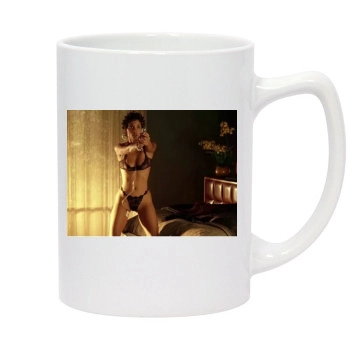 Halle Berry 14oz White Statesman Mug