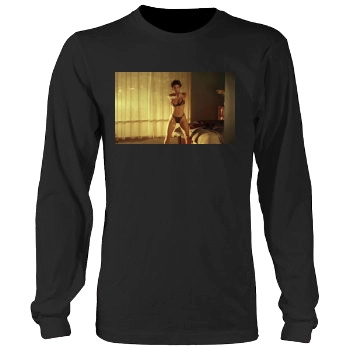 Halle Berry Men's Heavy Long Sleeve TShirt