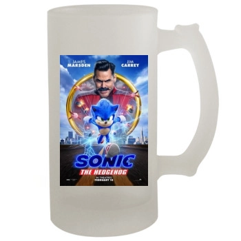 Sonic the Hedgehog (2020) 16oz Frosted Beer Stein