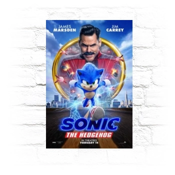 Sonic the Hedgehog (2020) Metal Wall Art