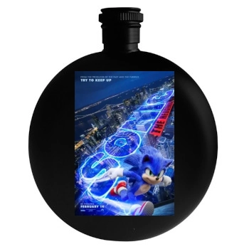 Sonic the Hedgehog (2020) Round Flask