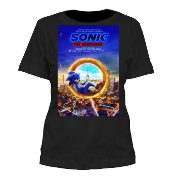 Sonic the Hedgehog (2020) Women's Cut T-Shirt