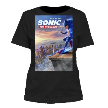 Sonic the Hedgehog (2020) Women's Cut T-Shirt