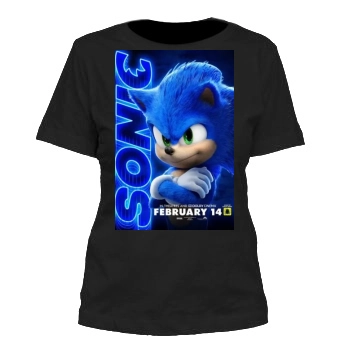 Sonic the Hedgehog (2020) Women's Cut T-Shirt