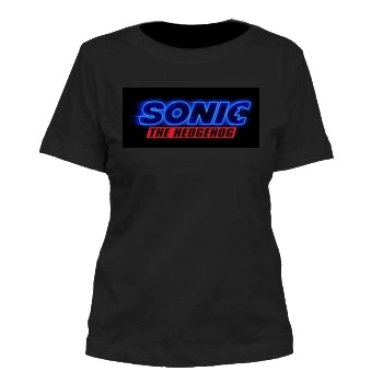 Sonic the Hedgehog (2020) Women's Cut T-Shirt