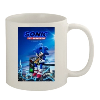 Sonic the Hedgehog (2020) 11oz White Mug