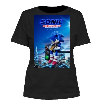 Sonic the Hedgehog (2020) Women's Cut T-Shirt