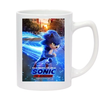 Sonic the Hedgehog (2020) 14oz White Statesman Mug