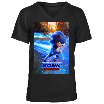 Sonic the Hedgehog (2020) Men's V-Neck T-Shirt