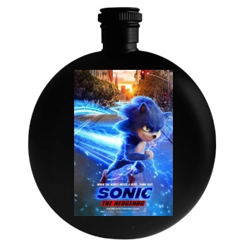 Sonic the Hedgehog (2020) Round Flask