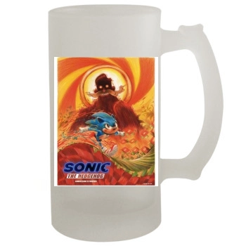 Sonic the Hedgehog (2020) 16oz Frosted Beer Stein