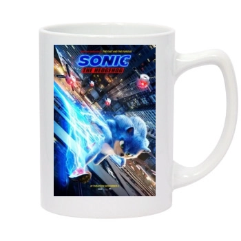 Sonic the Hedgehog (2020) 14oz White Statesman Mug