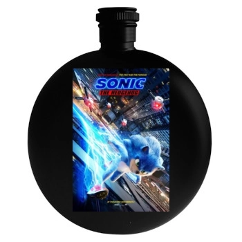 Sonic the Hedgehog (2020) Round Flask