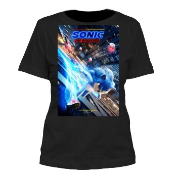 Sonic the Hedgehog (2020) Women's Cut T-Shirt