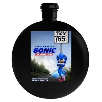 Sonic the Hedgehog (2020) Round Flask