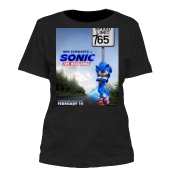 Sonic the Hedgehog (2020) Women's Cut T-Shirt