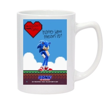 Sonic the Hedgehog (2020) 14oz White Statesman Mug