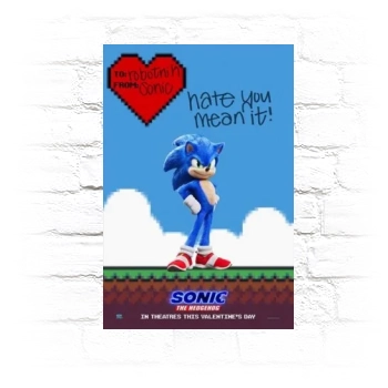 Sonic the Hedgehog (2020) Metal Wall Art