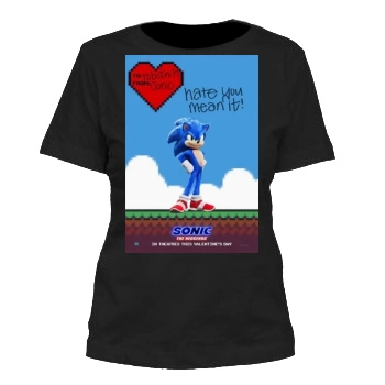 Sonic the Hedgehog (2020) Women's Cut T-Shirt