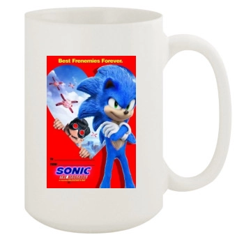 Sonic the Hedgehog (2020) 15oz White Mug