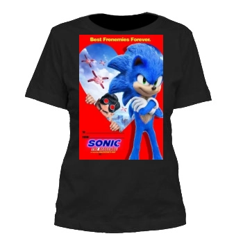 Sonic the Hedgehog (2020) Women's Cut T-Shirt