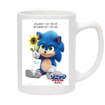 Sonic the Hedgehog (2020) 14oz White Statesman Mug