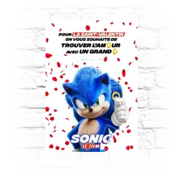 Sonic the Hedgehog (2020) Metal Wall Art