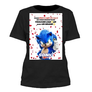 Sonic the Hedgehog (2020) Women's Cut T-Shirt