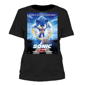 Sonic the Hedgehog (2020) Women's Cut T-Shirt