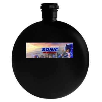 Sonic the Hedgehog (2020) Round Flask