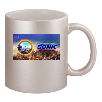 Sonic the Hedgehog (2020) 11oz Metallic Silver Mug